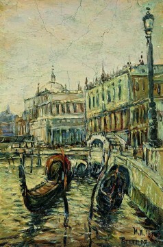 Venecia 1890 Isaac Levitan Pinturas al óleo